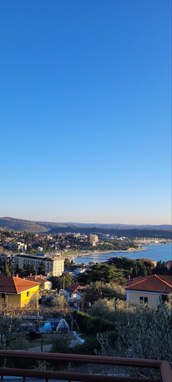 Panoramic View Near The Beach In Portotoz+P Portorož Extérieur photo